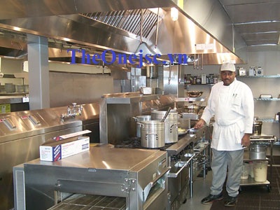 Tư vấn bố trí bếp ăn inox công nghiệp, cách bố trí bếp ăn inox công nghiệp